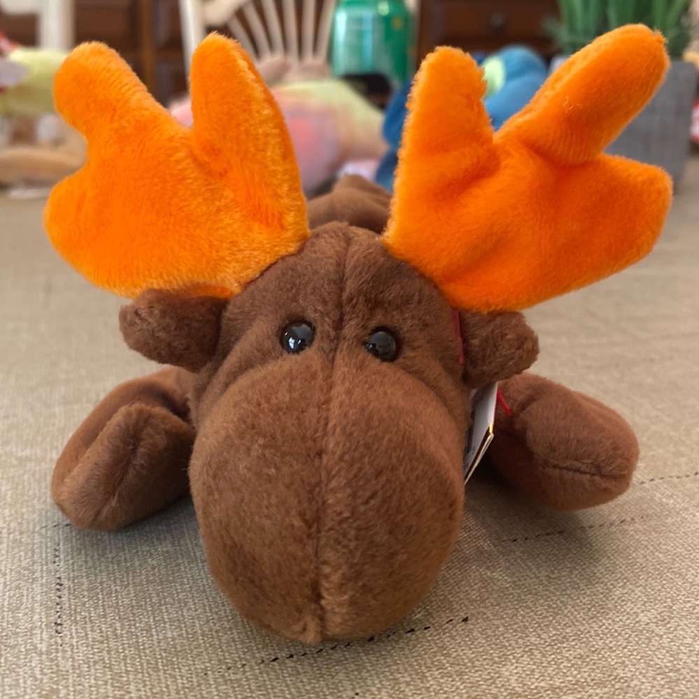 1993 chocolate moose beanie baby